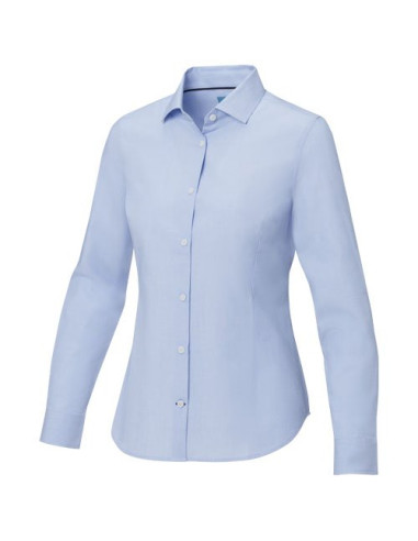 Camicia a maniche lunghe da donna in tessuto...