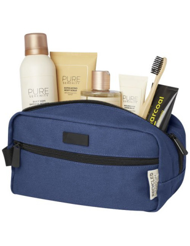 Borsa porta accessori in canvas riciclato...