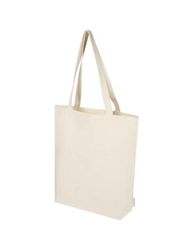 Tote bag con base ampia in tessuto biologico da...