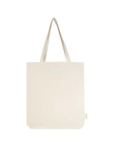 Tote bag con base ampia in tessuto biologico da...