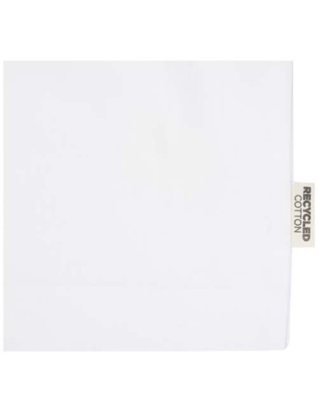 Tote bag a soffietto in cotone riciclato certificato GRS da 140 g/m² Madras