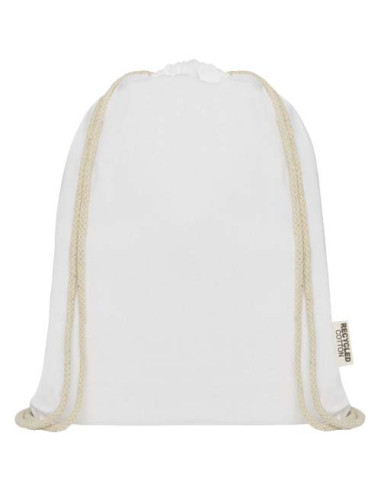Borsa con cordoncino in cotone riciclato...