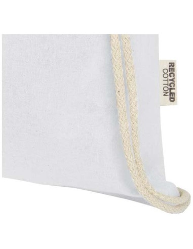 Borsa con cordoncino in cotone riciclato...