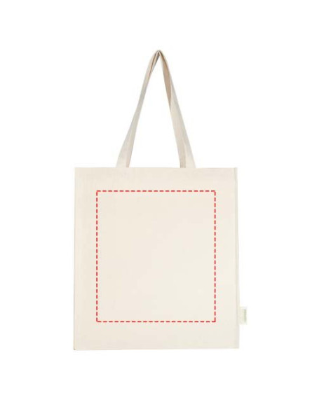 Tote bag con soffietto da 180 g/m² in tessuto biologico 14 l Orissa