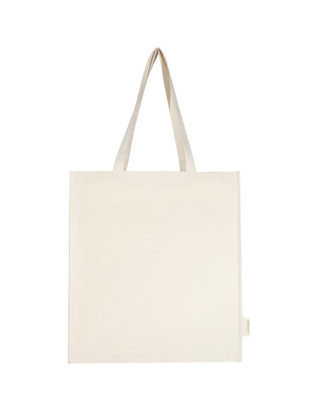Tote bag con soffietto da 180 g/m² in tessuto biologico 14 l Orissa