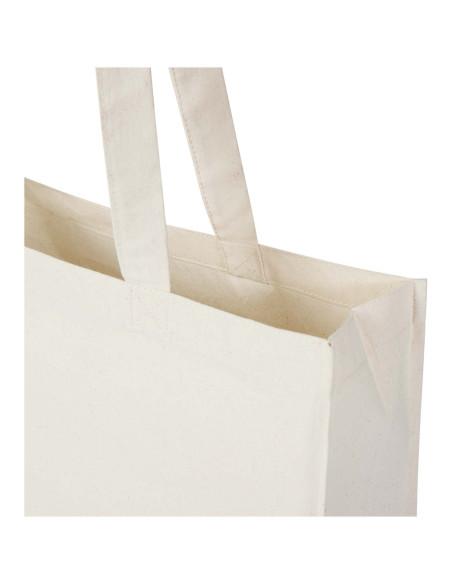 Tote bag con soffietto da 180 g/m² in tessuto biologico 14 l Orissa