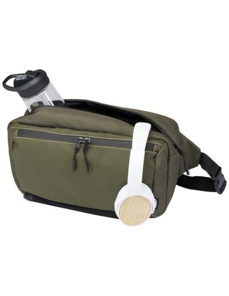 Borsa modulare monospalla in materiale riciclato certificato GRS Roam