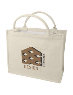 Tote bag per libri in materiale riciclato da 500 g/m²... 2