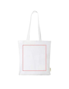 Tote bag in cotone biologico 100 g/m² Orissa - 7L