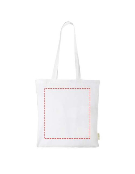 Tote bag in cotone biologico 100 g/m² Orissa - 7L