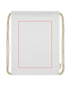 Zaino in cotone biologico 100 g/m² con cordoncino Orissa...