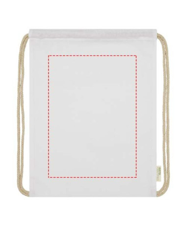 Zaino in cotone biologico 100 g/m² con...
