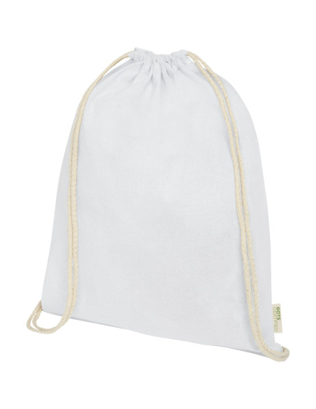 Zaino in cotone biologico 100 g/m² con cordoncino Orissa - 5L