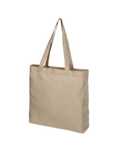 Tote bag con fondo ampio in tessuto riciclato...
