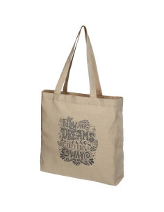 Tote bag con fondo ampio in tessuto riciclato 210 g/m²... 2