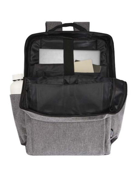 Zaino per computer portatile da 15" in materiale riciclato con certificazione GRS Libra - 15L
