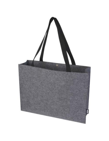 Tote bag a soffietto in feltro riciclato...