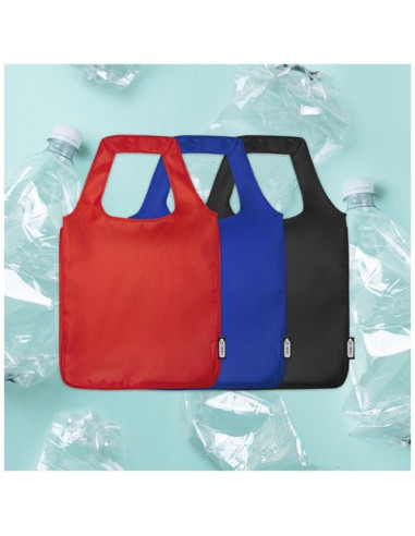 Tote bag pieghevole grande Ash in PET riciclato...