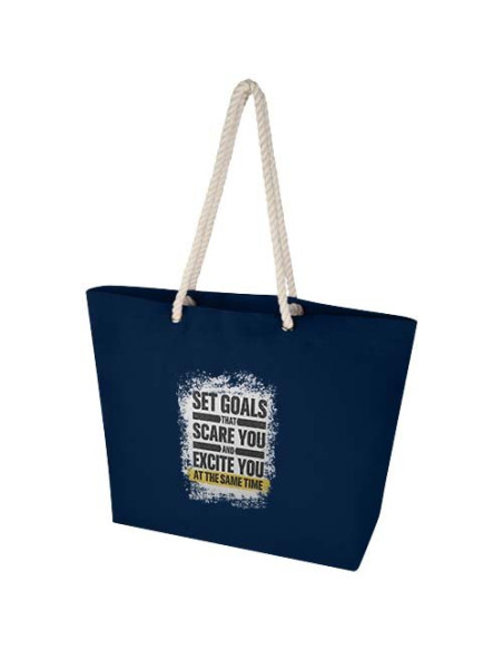 Tote bag da spiaggia in materiale riciclato certificato GRS 270 g/m² Florida