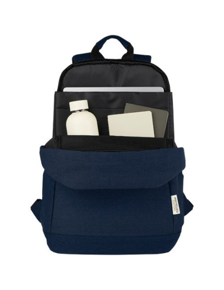 Zaino antifurto per portatile da 15,6" in canvas riciclato certificato GRS Joey - 18L