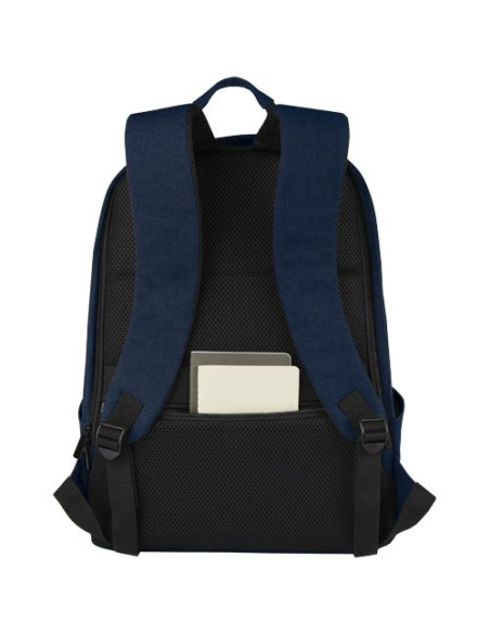 Zaino antifurto per portatile da 15,6" in canvas riciclato certificato GRS Joey - 18L