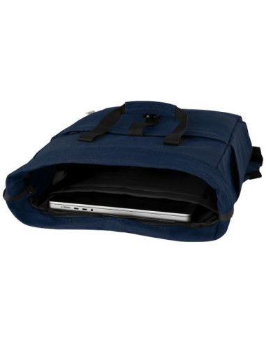 Zaino rolltop per portatile da 15" in canvas...