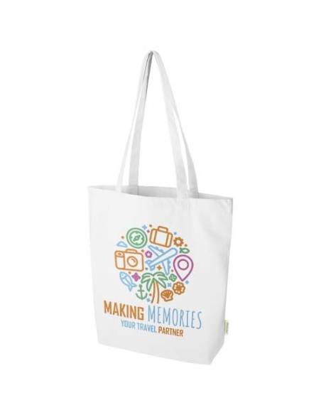 Tote bag in cotone biologico da 270 g/m² Orissa 10L