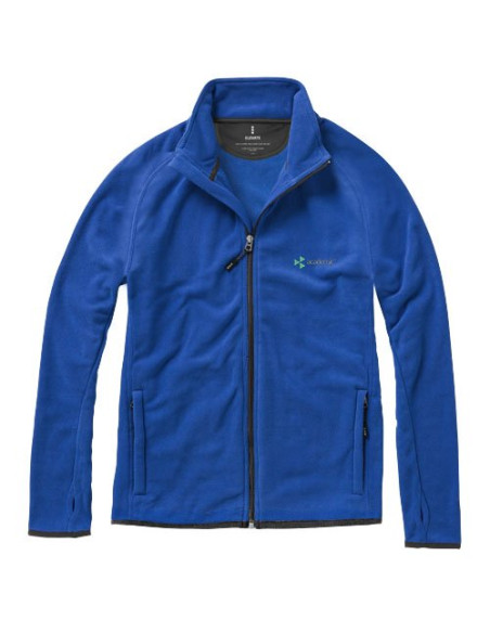Giacca in microfleece Brossard con zip intera da uomo