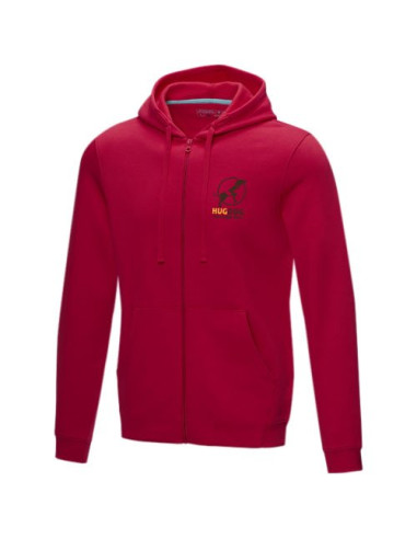 Felpa Ruby da uomo con cappuccio e full zip in...