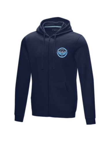 Felpa Ruby da uomo con cappuccio e full zip in...