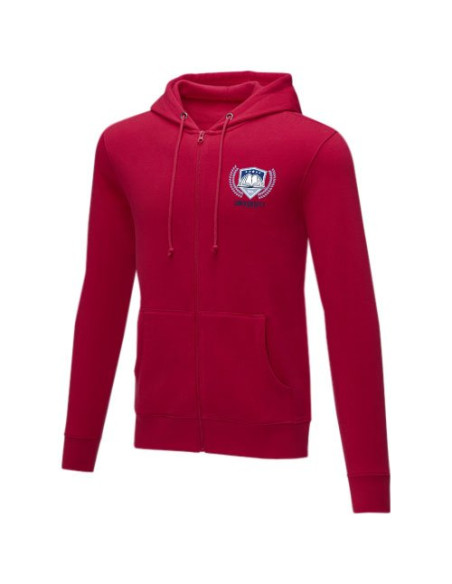Felpa Theron con cappuccio full zip da uomo