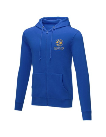 Felpa Theron con cappuccio full zip da uomo