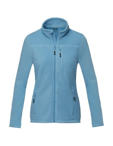 Giacca da donna in pile con zip integrale in...