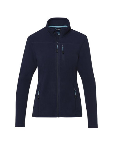 Giacca da donna in pile con zip integrale in...