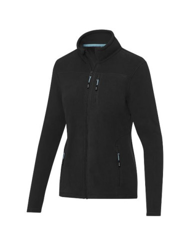 Giacca da donna in pile con zip integrale in...
