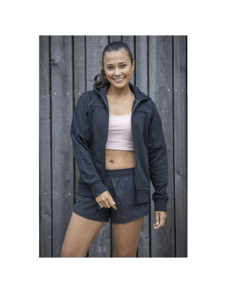 Giacca performance  da donna in maglia con zip intera Nubia