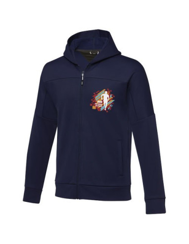 Giacca performance da uomo in maglia con zip...