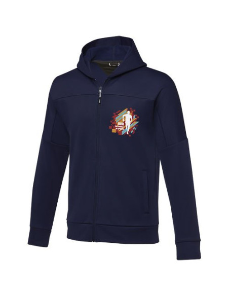Giacca performance da uomo in maglia con zip intera Nubia