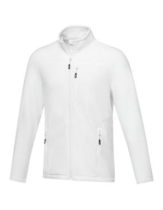 Giacca da uomo in pile con zip integrale in materiale...