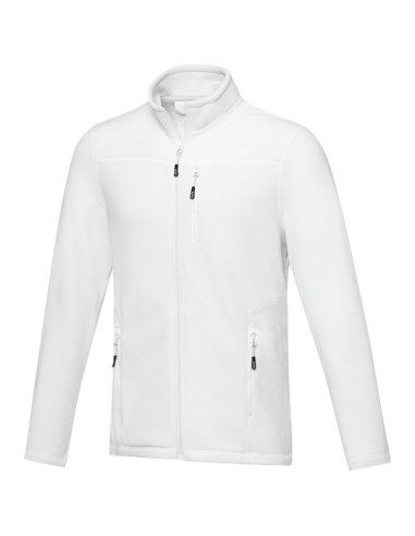 Giacca da uomo in pile con zip integrale in...