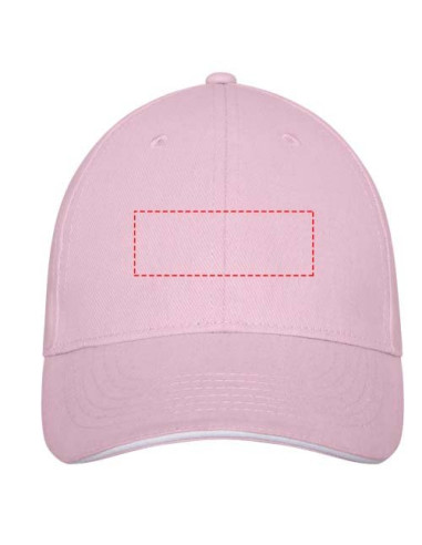 Cappellino Darton a 6 pannelli con visiera a...