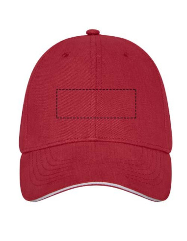 Cappellino Darton a 6 pannelli con visiera a...