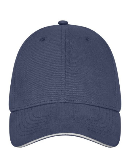 Cappellino Darton a 6 pannelli con visiera a sandwich
