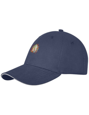 Cappellino Darton a 6 pannelli con visiera a...