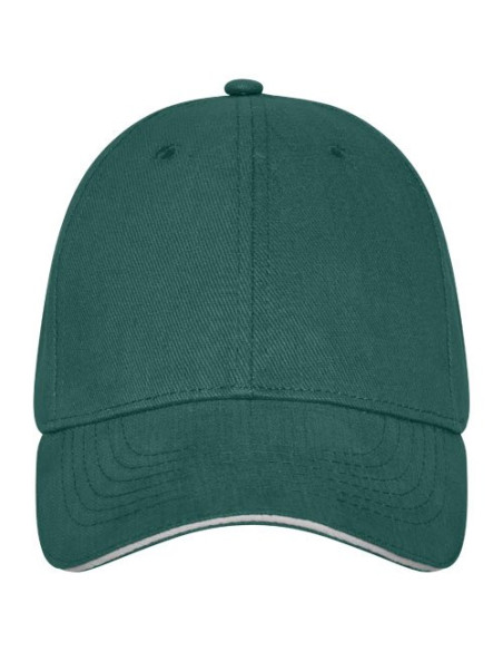 Cappellino Darton a 6 pannelli con visiera a sandwich