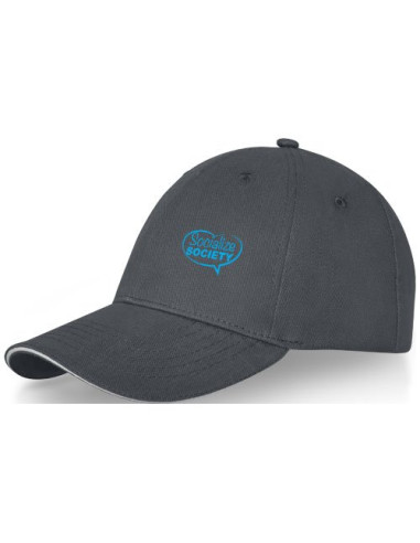 Cappellino Darton a 6 pannelli con visiera a...