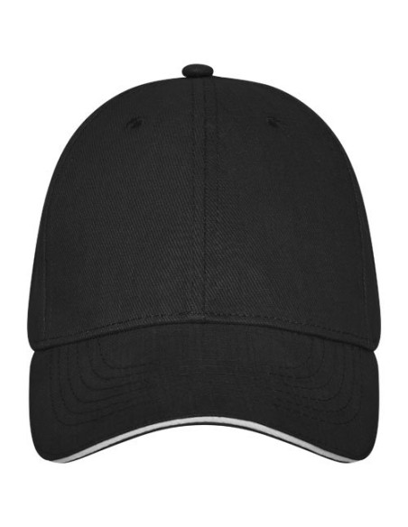 Cappellino Darton a 6 pannelli con visiera a sandwich
