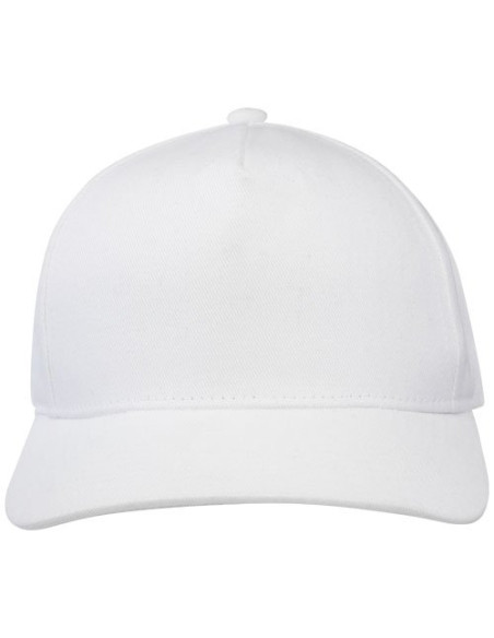 Cappellino in tessuto riciclato Aware™ a 5 pannelli Onyx