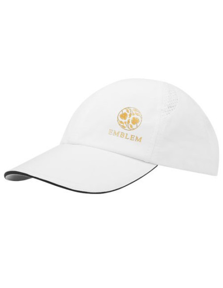 Cappellino cool-fit sandwich a 6 pannelli in materiale riciclato certificato GRS Morion