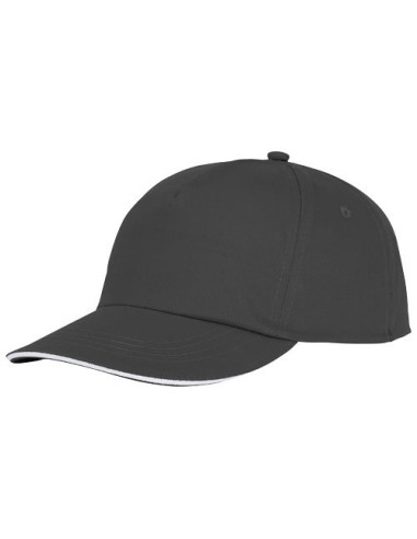 Cappellino con visiera sandwich Styx a 5 pannelli